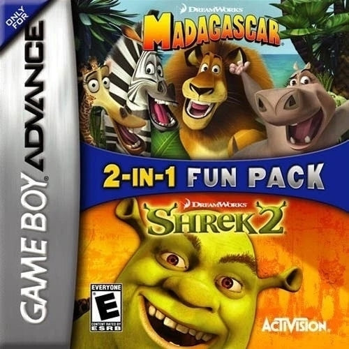 2 in 1 Fun Pack: Shrek 2 / Madagascar