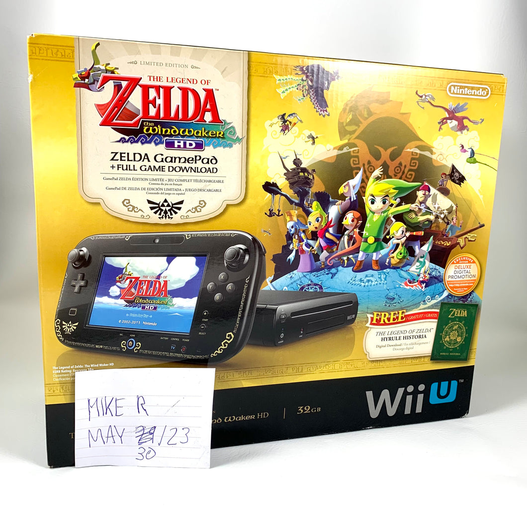 The Legend of Zelda Windwaker Wii U Console - NEW