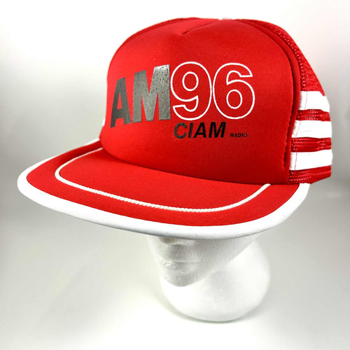 AM96 CIAM Radio - Mesh Back Trucker Hat - 1987