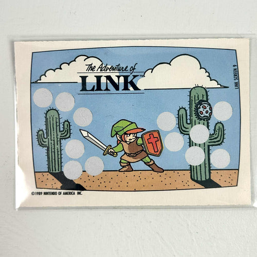 The Adventure of Link - Screen 9 - OPC Nintendo Game Pack Card