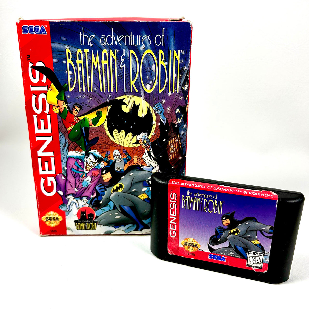 The Adventures of Batman & Robin - Cardboard Box 2 – RetroReplay