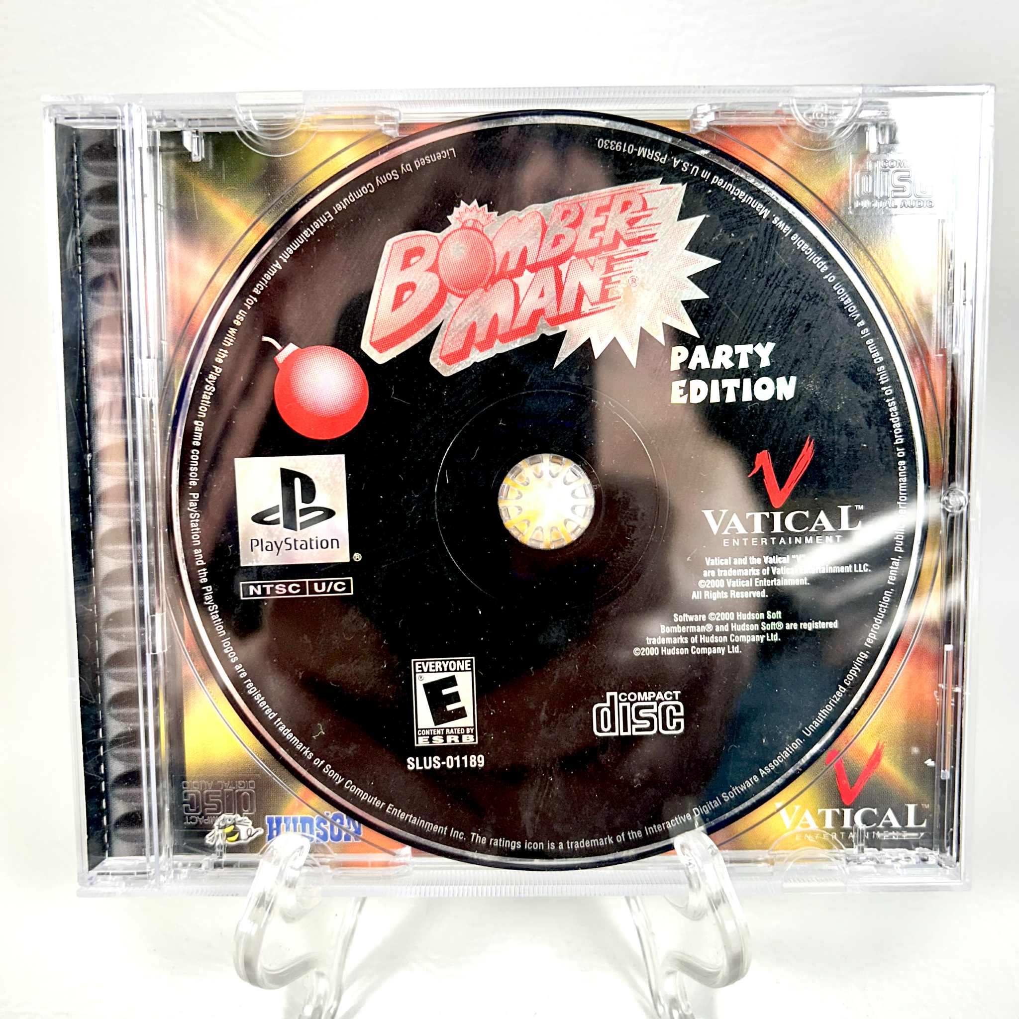 Jeu Bomberman Pour PlayStation 1 (PS1) - Version Française PAL - Bon état