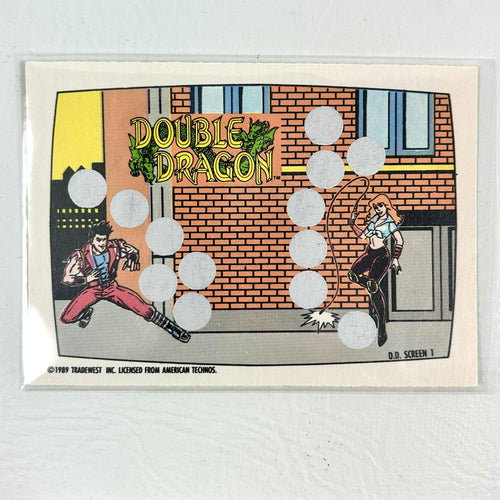 Double Dragon - Screen 1 - OPC Nintendo Game Pack Card