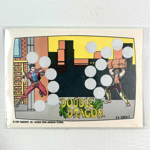 Double Dragon - Screen 2 - OPC Nintendo Game Pack Card