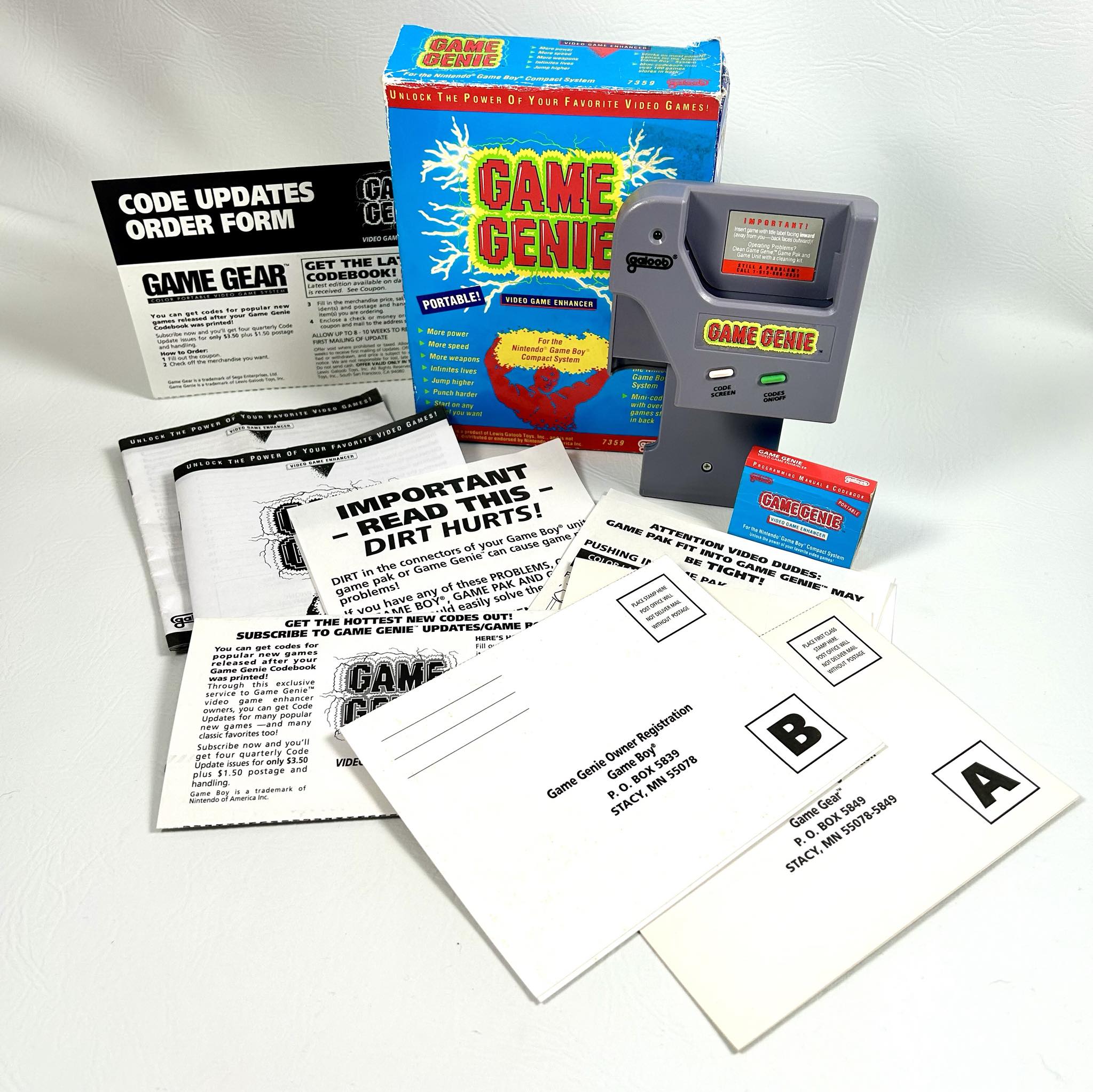 GameBoy Game Genie – RetroReplay