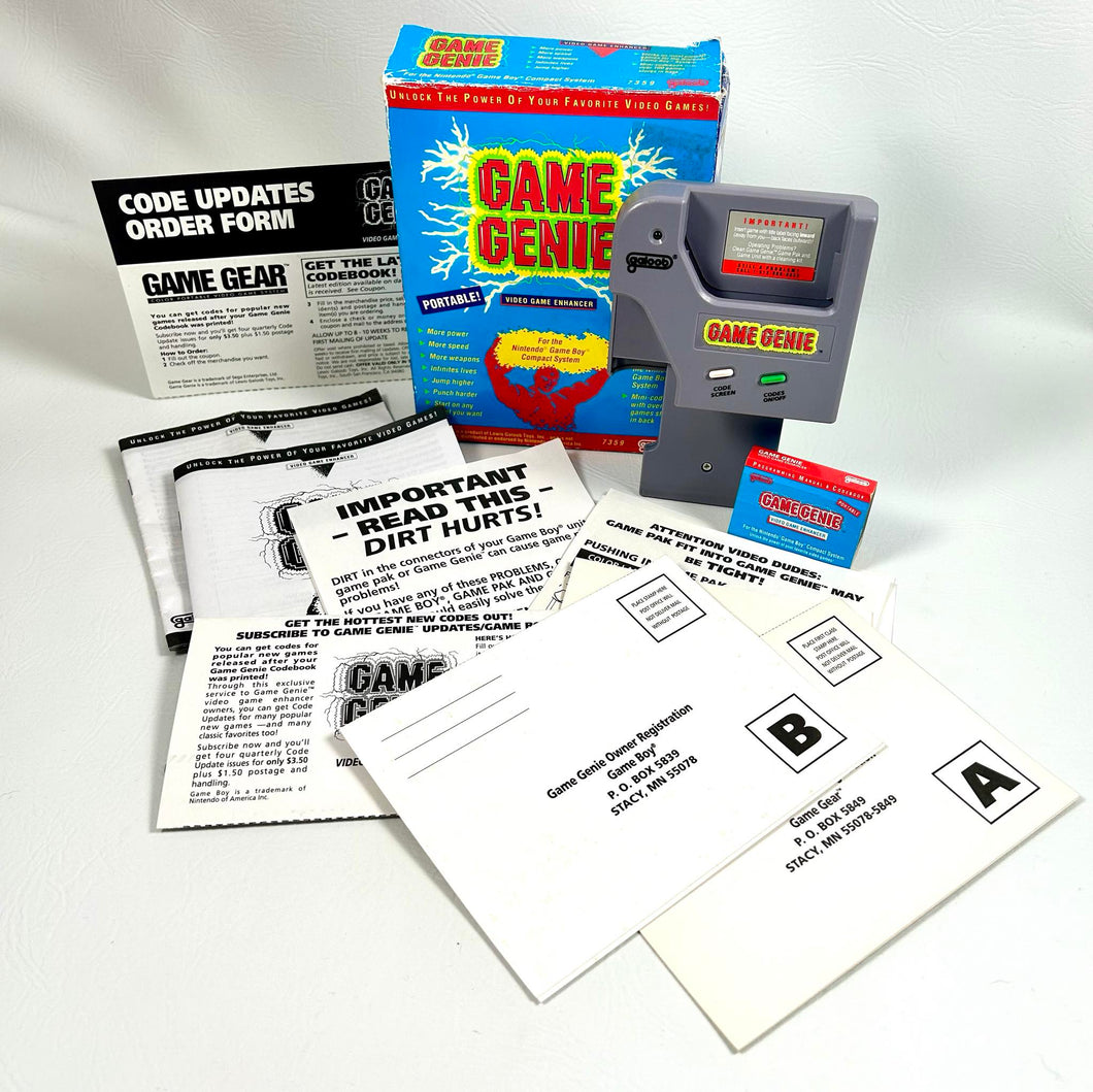 GameBoy Game Genie