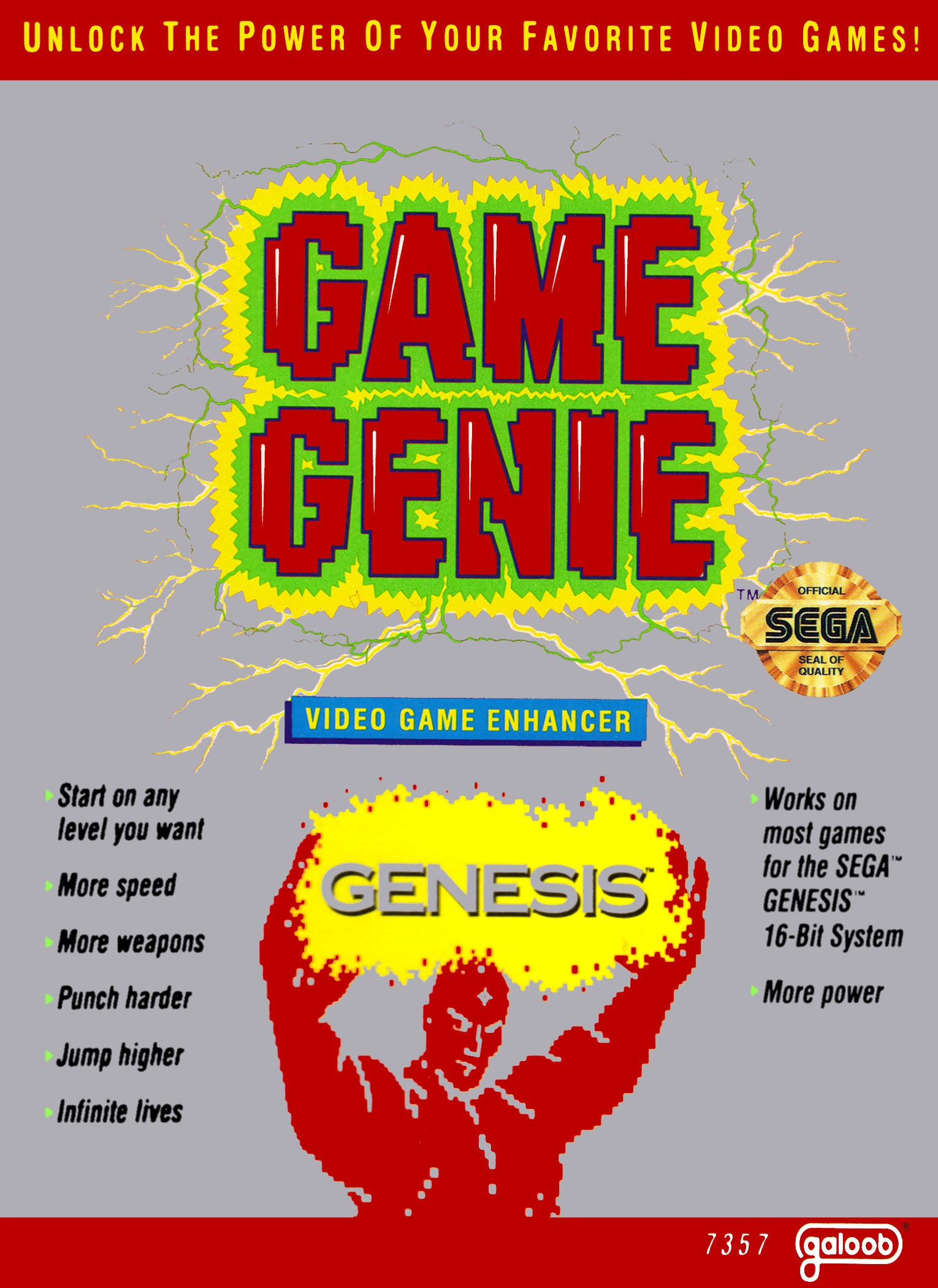 SEGA GENESIS GAME offers GENIE VIDEO GAME ENHANCER COMPLETE WITH BOX MANUAL GALOOB