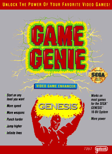 Game Genie - Sega Genesis - Loose Cartridge
