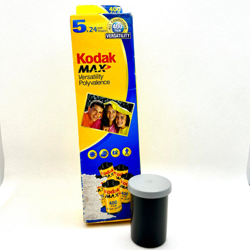 Kodak Max 400 Film - 5 Pack - NEW