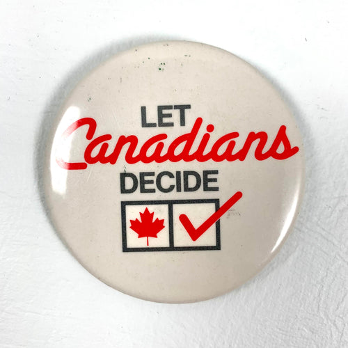 Let Canadians Decide Button