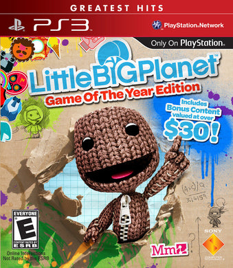 Little Big Planet - Game of the Year Edition - Greatest Hits
