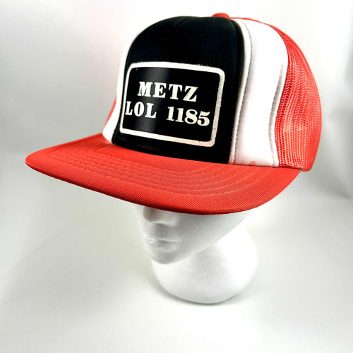 Loyal Orange Lodge - 1185 - Metz, West Garafraxa Township - Mesh Back Trucker Hat - 1983