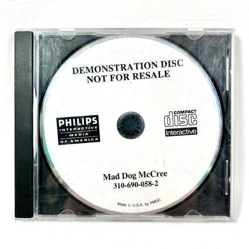 Mad Dog McCree - Demonstration Disc - Not For Resale