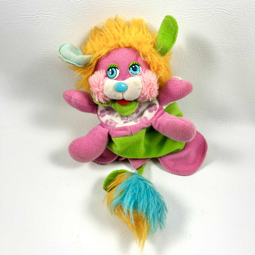 Magenta Flower Popples Plush - 1987