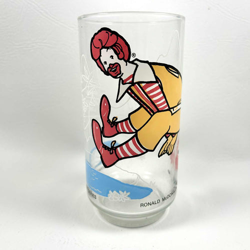 McDonalds McDonaldland In Action Series Collector's Glass - 1977
