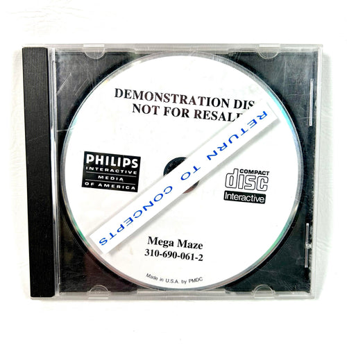 Mega Maze - Demonstration Disc - Not For Resale