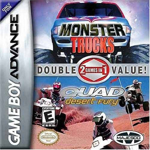 2 Games In 1 Double Value!: Monster Trucks / Quad Desert Fury