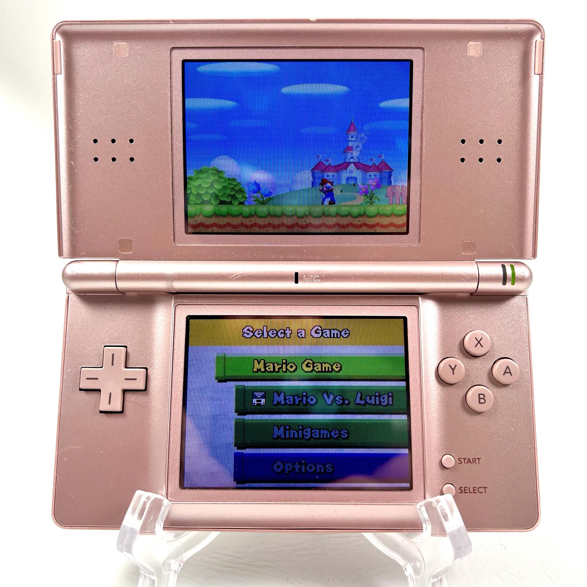 Metallic Rose Nintendo Ds Light Pink Nintendo DS Lite Metallic