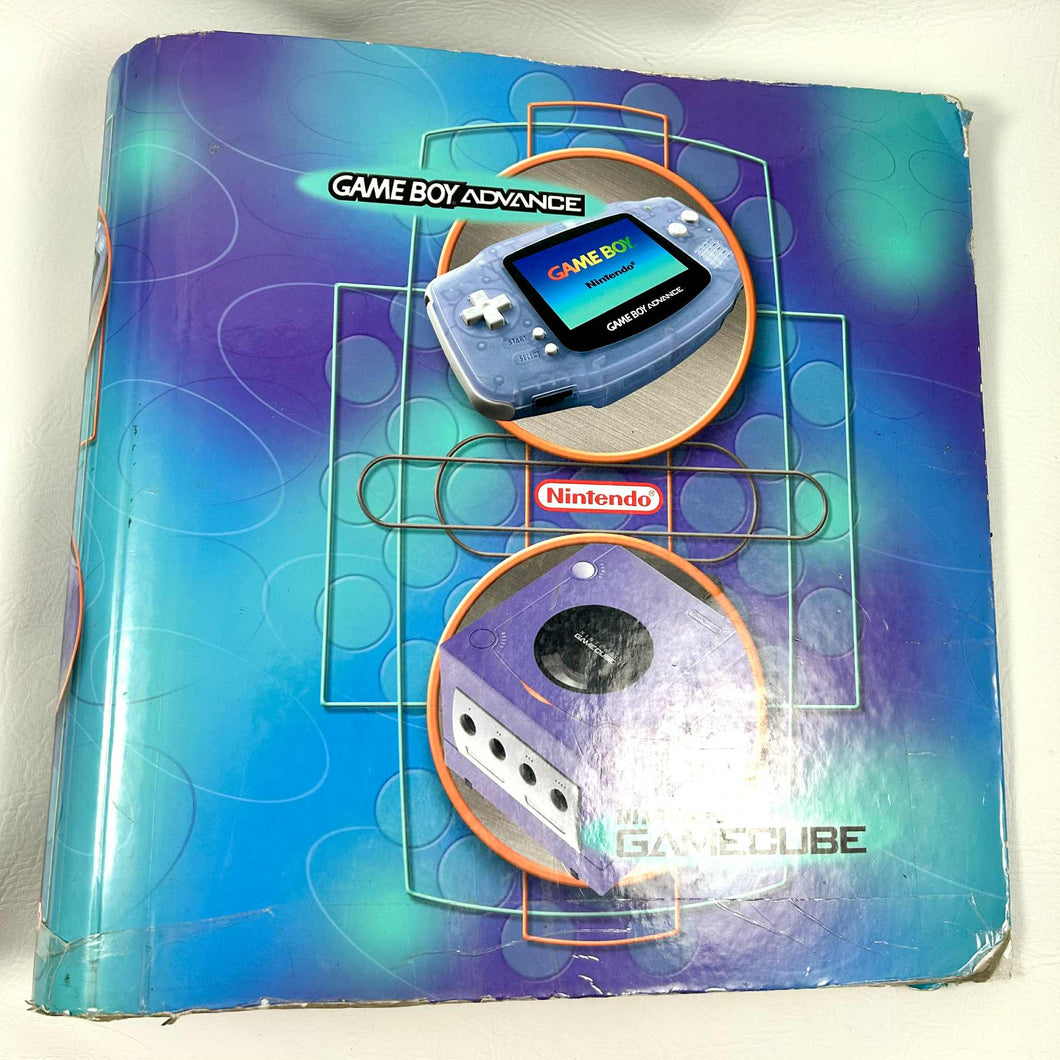 Nintendo GameBoy Advance & GameCube Binder - Nintendo Canada Employee Exclusive