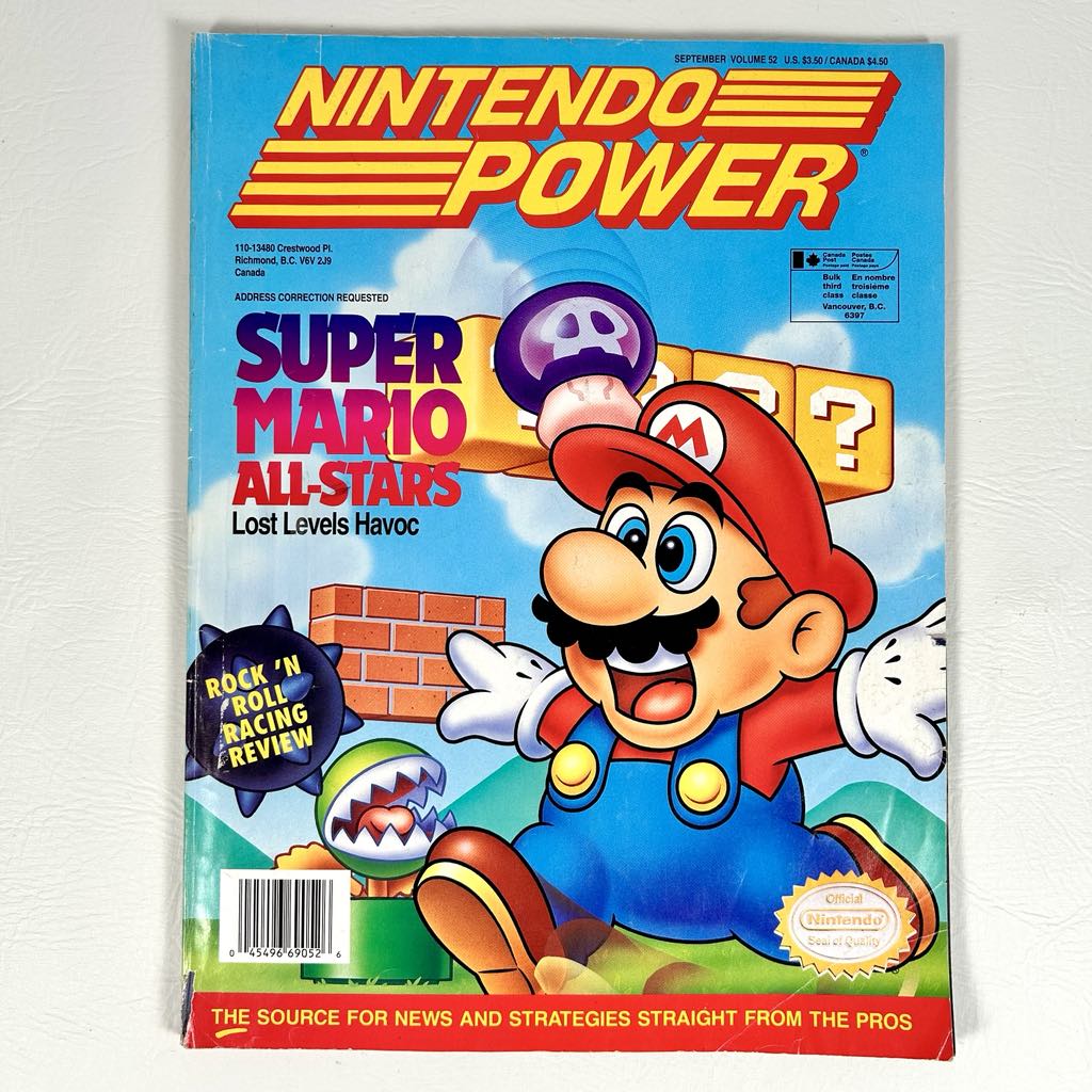 Nintendo Power Vol. 52