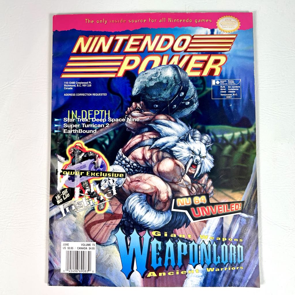 Nintendo Power Vol. 73