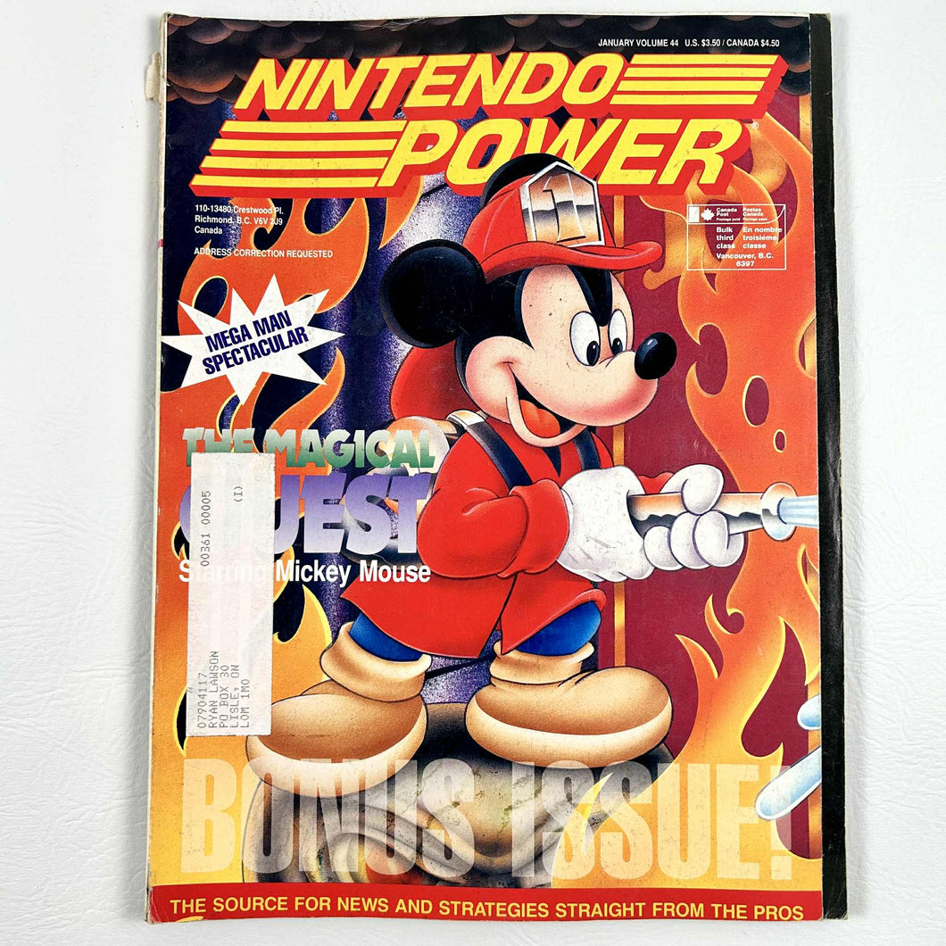 Nintendo Power Vol. 44