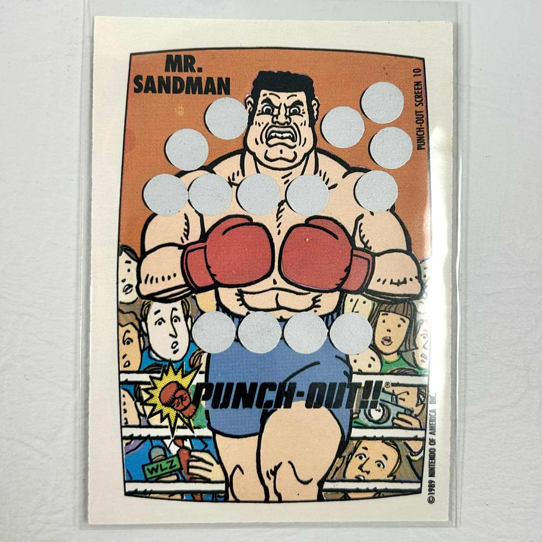 Punch-Out!! Mr. Sandman - Screen 10 - OPC Nintendo Game Pack Card