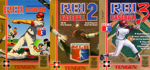 RBI Baseball NES Bundle - RBI Baseball 1, 2 & 3