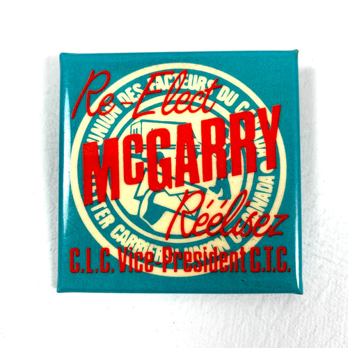 Re-Elect McGarry Election Button