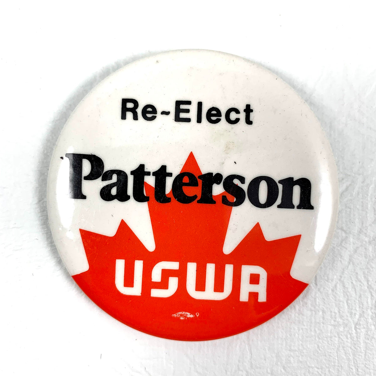 Re-Elect Patterson Button – RetroReplay