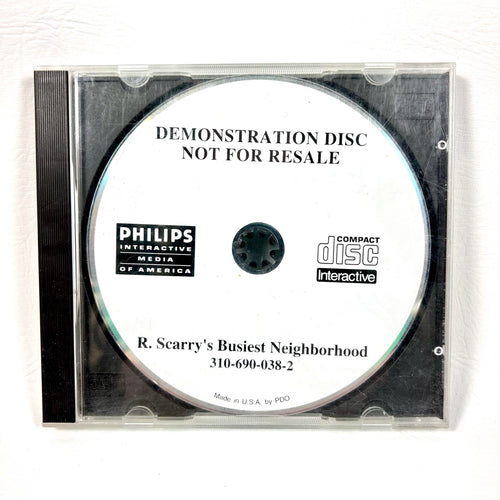 Richard Scarry's Busiest Neighborhood - Demonstration Disc - Not For Resale
