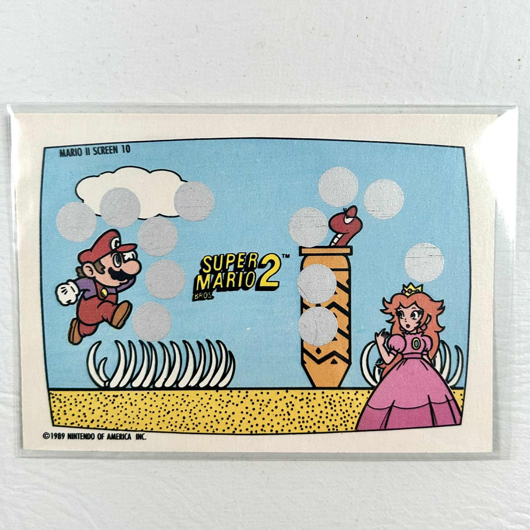 Super Mario Bros. 2 - Screen 10 - OPC Nintendo Game Pack Card