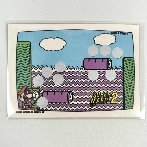 Super Mario Bros. 2 - Screen 5 - OPC Nintendo Game Pack Card