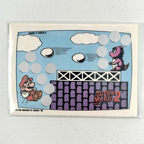 Super Mario Bros. 2 - Screen 6 - OPC Nintendo Game Pack Card