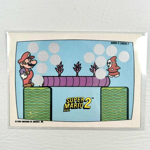 Super Mario Bros. 2 - Screen 7 - OPC Nintendo Game Pack Card