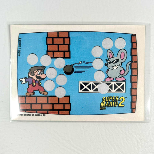 Super Mario Bros. 2 - Screen 8 - OPC Nintendo Game Pack Card