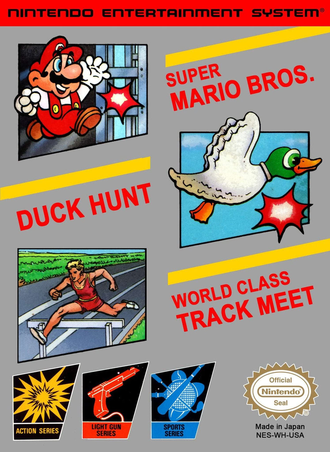 Super Mario Bros./World Class Track Meet/Duck Hunt