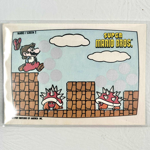 Super Mario Bros. - Screen 2 - OPC Nintendo Game Pack Card