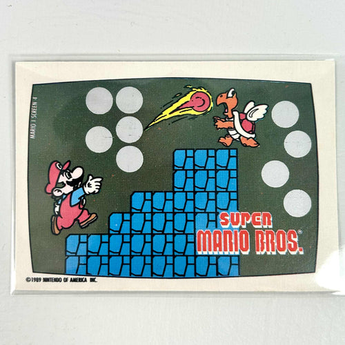 Super Mario Bros. - Screen 4 - OPC Nintendo Game Pack Card