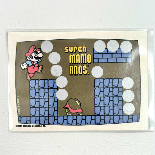 Super Mario Bros. - Screen 5 - OPC Nintendo Game Pack Card