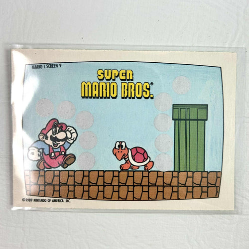 Super Mario Bros. - Screen 9 - OPC Nintendo Game Pack Card