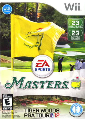 The Masters Tiger Woods PGA Tour 12