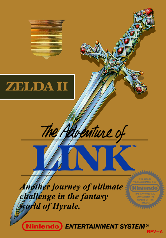 Zelda II: The Adventure of Link Gold Cartridge – RetroReplay