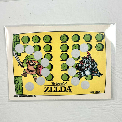 The Legend of Zelda - Screen 3 - OPC Nintendo Game Pack Card