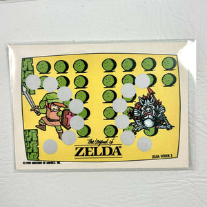The Legend of Zelda - Screen 3 - OPC Nintendo Game Pack Card