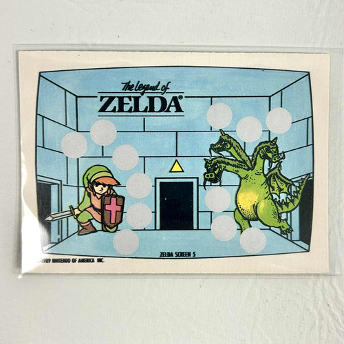The Legend of Zelda - Screen 5 - OPC Nintendo Game Pack Card