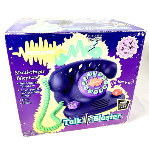 Nickelodeon Talk Blaster Telephone - NEW