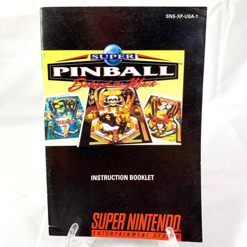 Super Pinball: Behind the Mask