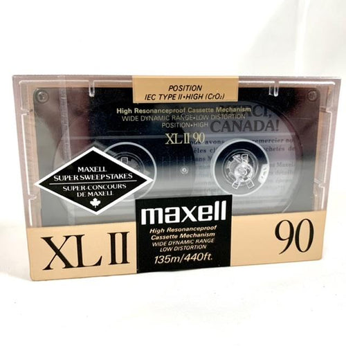 Maxell XLII 90 Super Sweepstakes Variant Cassette NEW