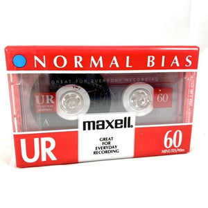 Maxell UR60 - Clear Window Variant - Blank Cassette NEW